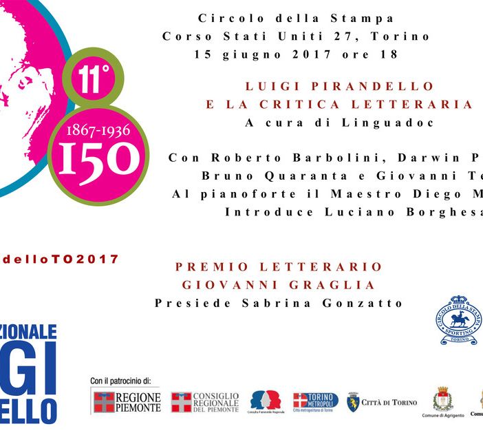 Festival Pirandello, lunedì 12 giugno l'evento Pirandello vs Soriano