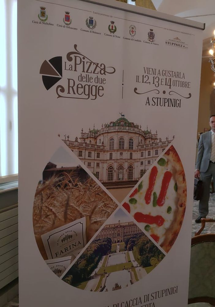 Una pizza gourmet per celebrare due Regge patrimonio dell'Unesco (VIDEO)