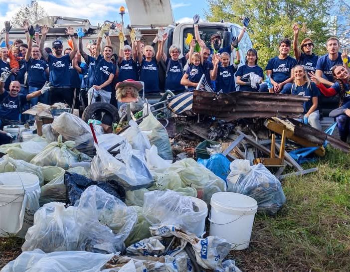 Nel 2024 rimosse 57 tonnellate di plastica e rifiuti dall’ambiente