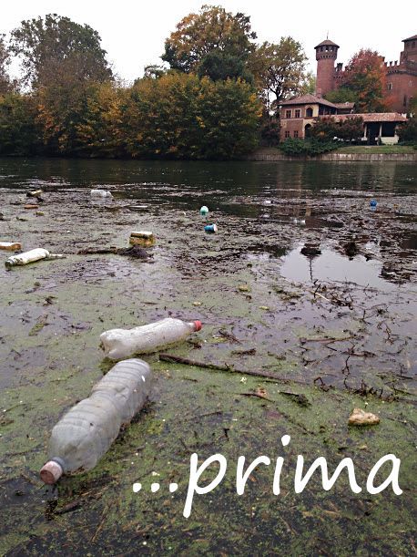 In canoa a caccia di rifiuti per pulire il Po: la missione ecologica di Alberto Sachero