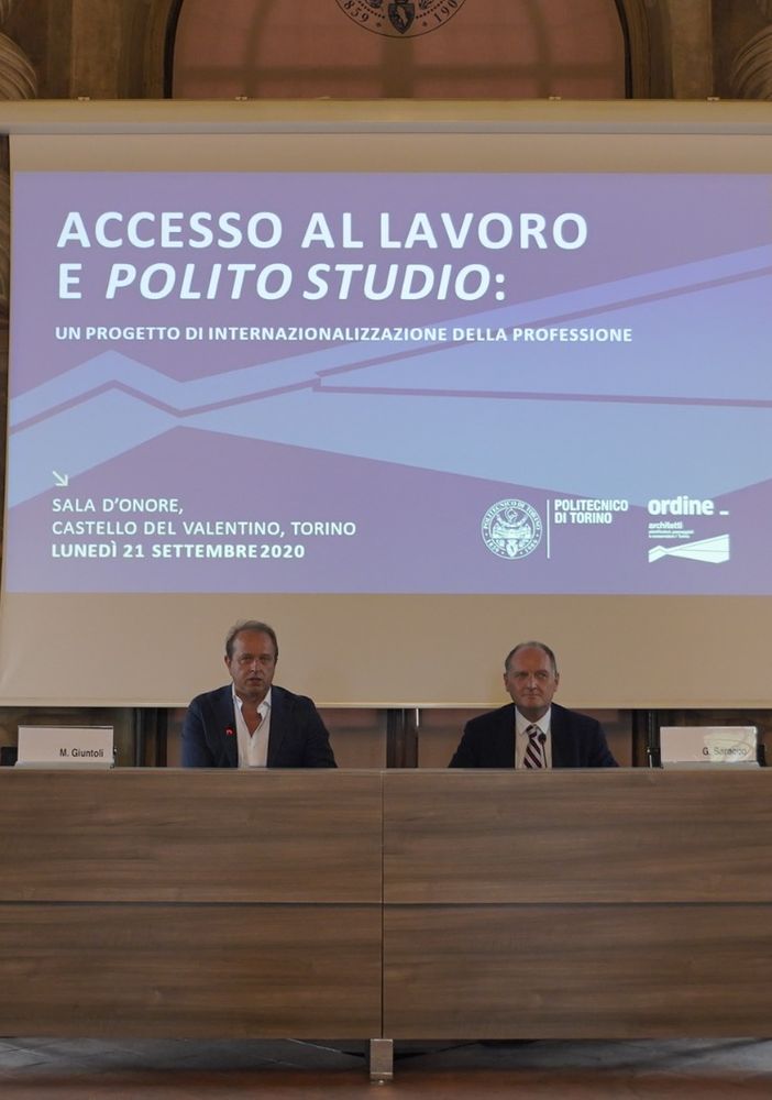 Patto per il lavoro tra Politecnico e Ordine degli Architetti di Torino, nasce Polito Studio