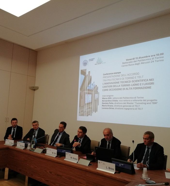 La Torino-Lione trasporta anche conoscenza: accordo tra Telt e Politecnico