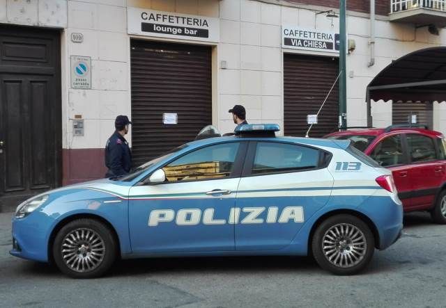 Sospesa per 30 giorni dal Questore la licenza di un bar in via Chiesa della Salute