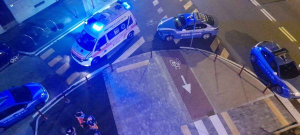 ambulanze e polizia