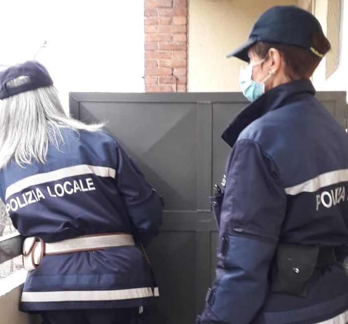 sgombero polizia municipale