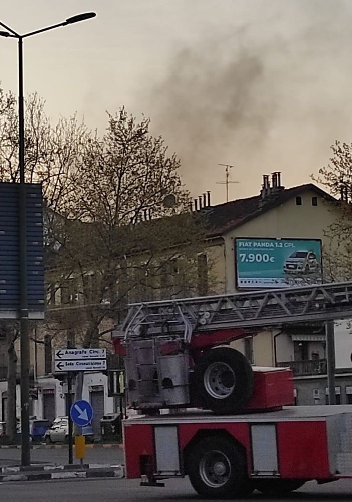camion dei pompieri
