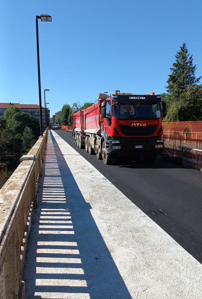 Ponte sulla Dora ad Alpignano, lavori in corso sulla strada provinciale 178