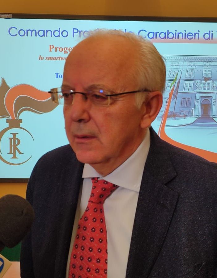 Il prefetto di Torino Cafagna in primo piano