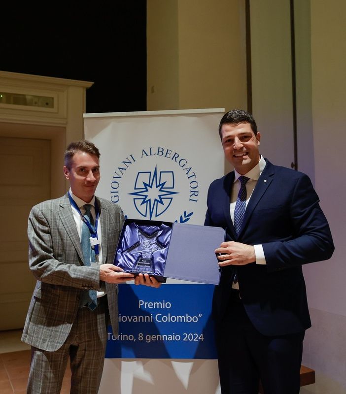 I giovani albergatori scelgono Christian Greco per il Premio Colombo