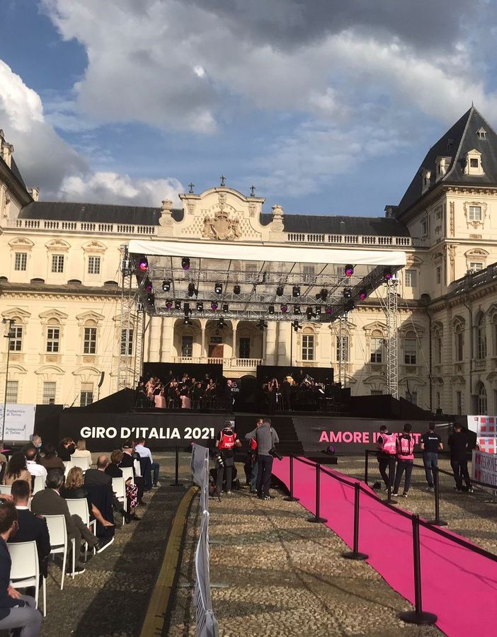 Presentazione del Giro al Castello del Valentino