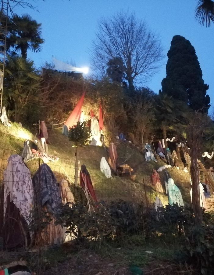 Suoni e luci sulla collina di Torino con il presepe di Cavoretto