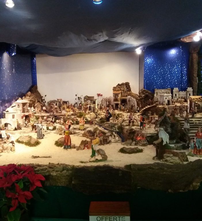 Natività che unisce: a Santa Rita gli artigiani del Sud danno vita al presepe meccanico