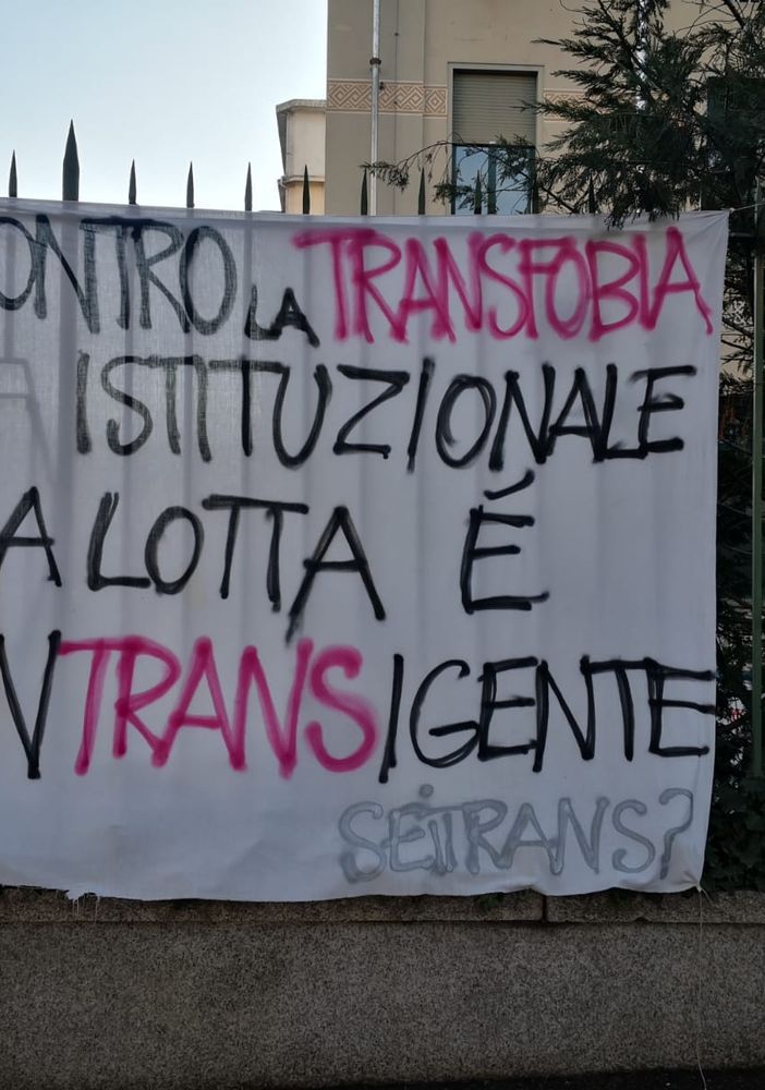 Presidio trans all'ospedale Molinette di Torino
