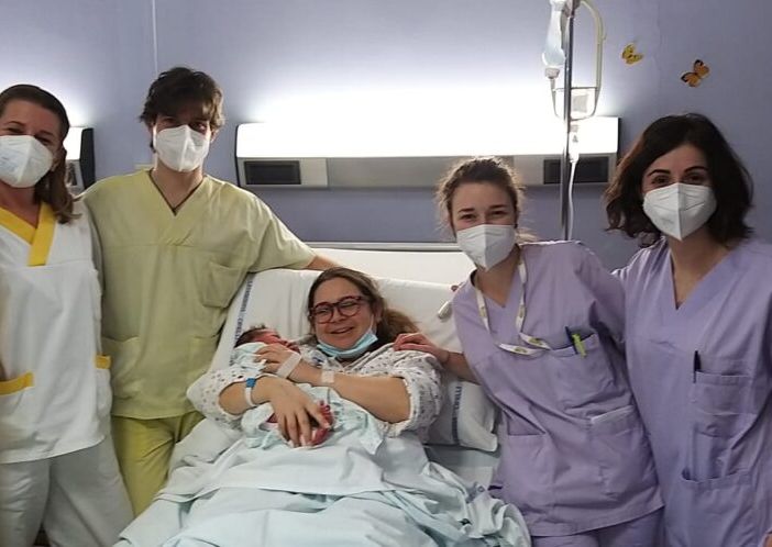 dalia, genitori e infermiere