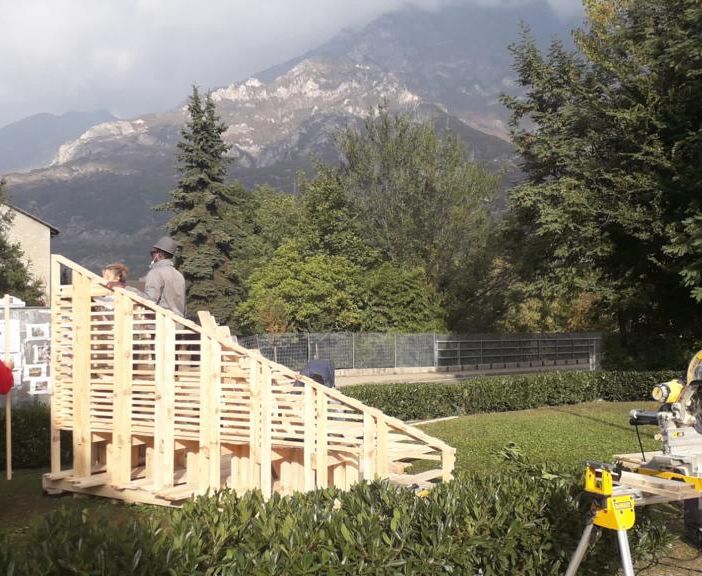 A Bussoleno montata l’installazione frutto del progetto europeo Matilde
