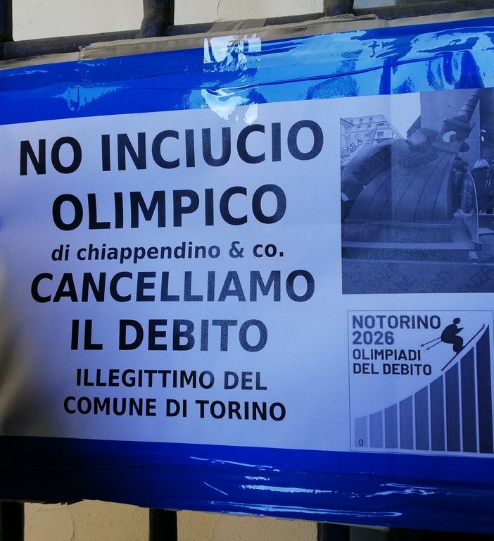 Torino 2026, No Tav e Assemblea 21 contro Appendino: &quot;No alle Olimpiadi&quot; (FOTO)