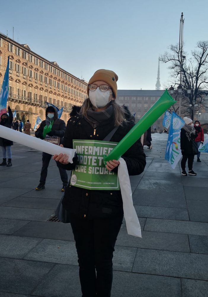 protesta infermieri