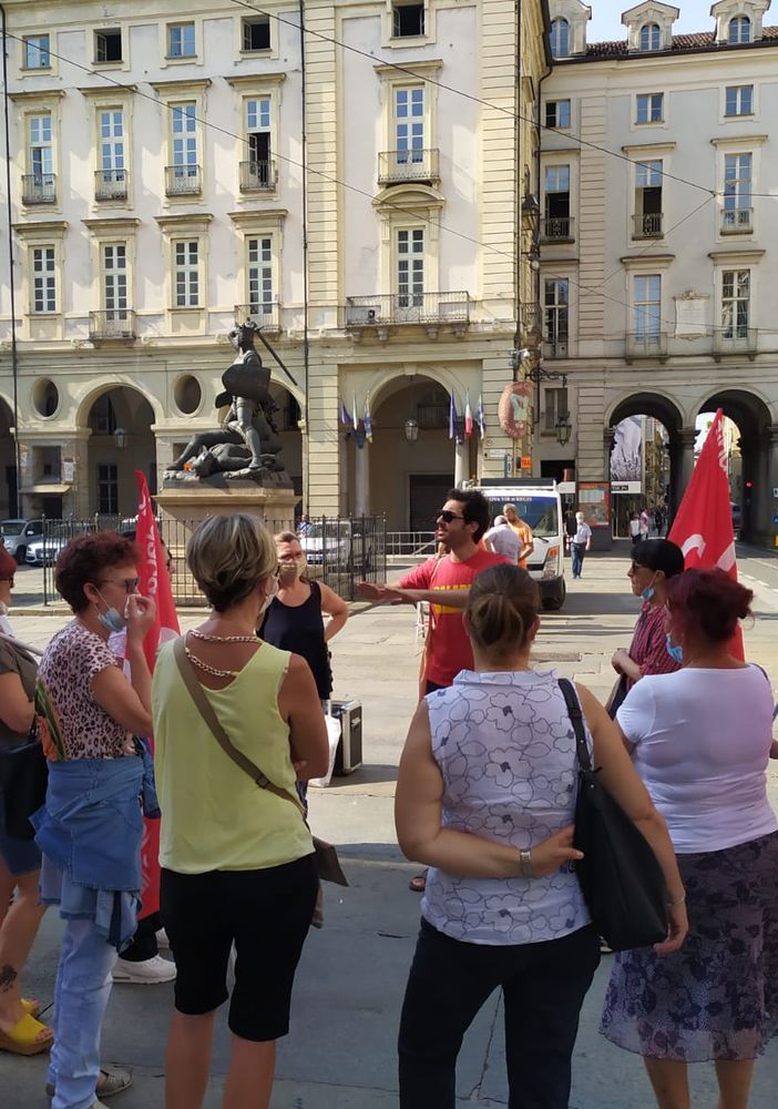 Lavoratrici mense FCA e lavoratori CAAT allo stremo: “La situazione è insostenibile” [VIDEO]