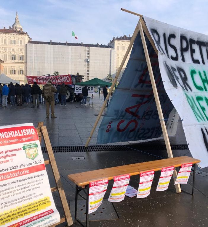 protesta no ai cinghiali
