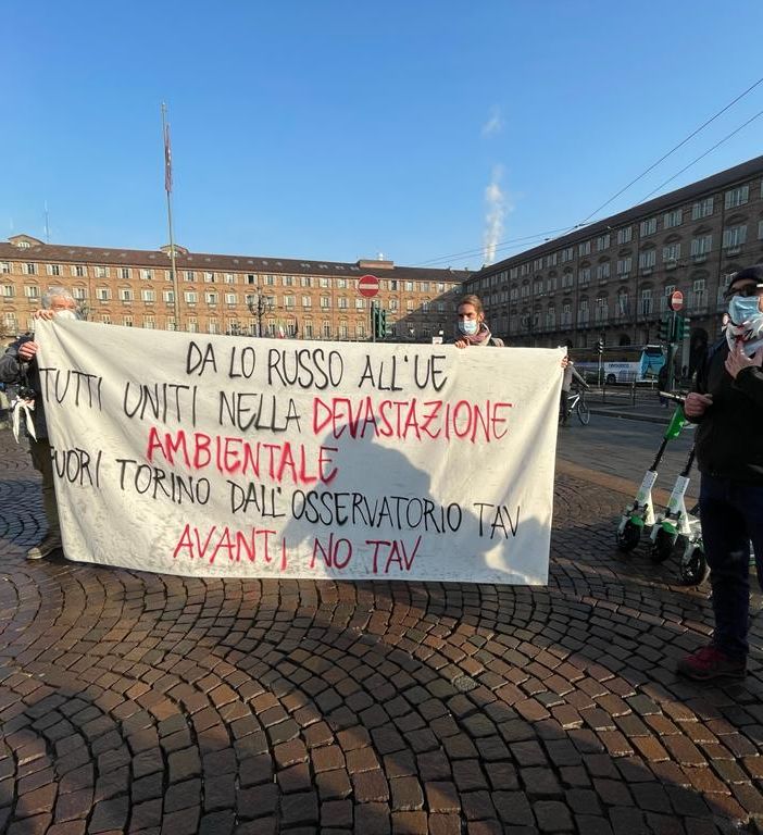protesta no tav