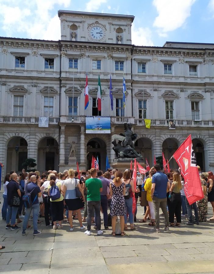 protesta sindacati 5 luglio 2021 protesta sindacati 5 luglio 2021
