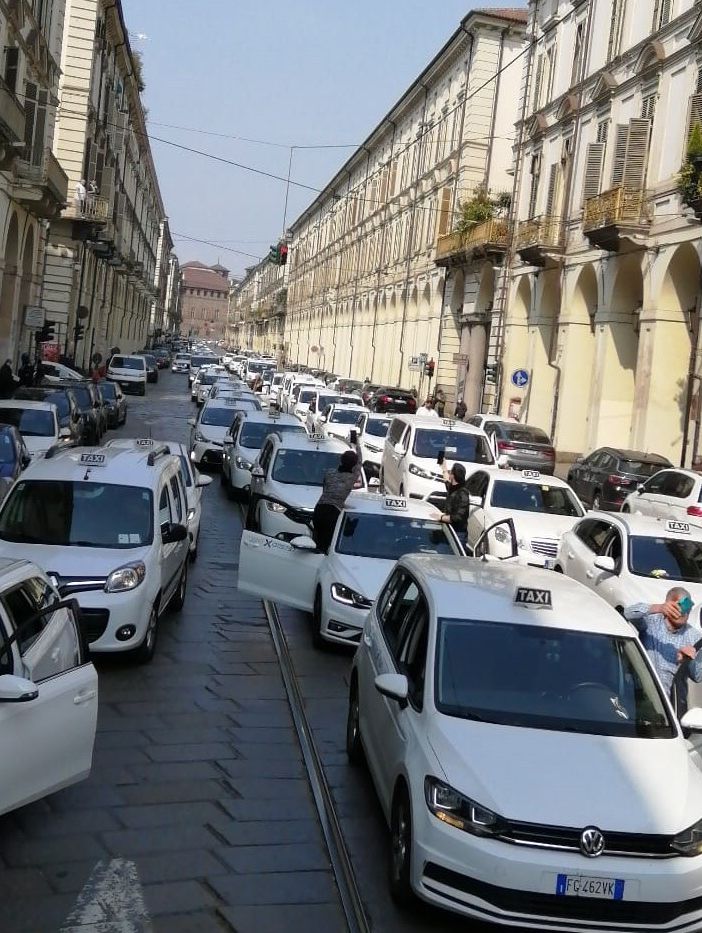 protesta taxi