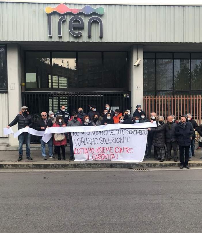protesta teleriscaldamento