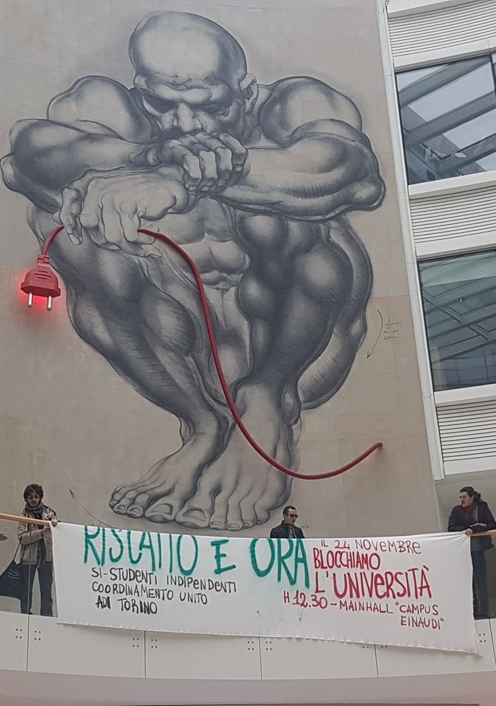 Proteste anche negli atenei torinesi: &quot;Ora un cambio di rotta&quot;