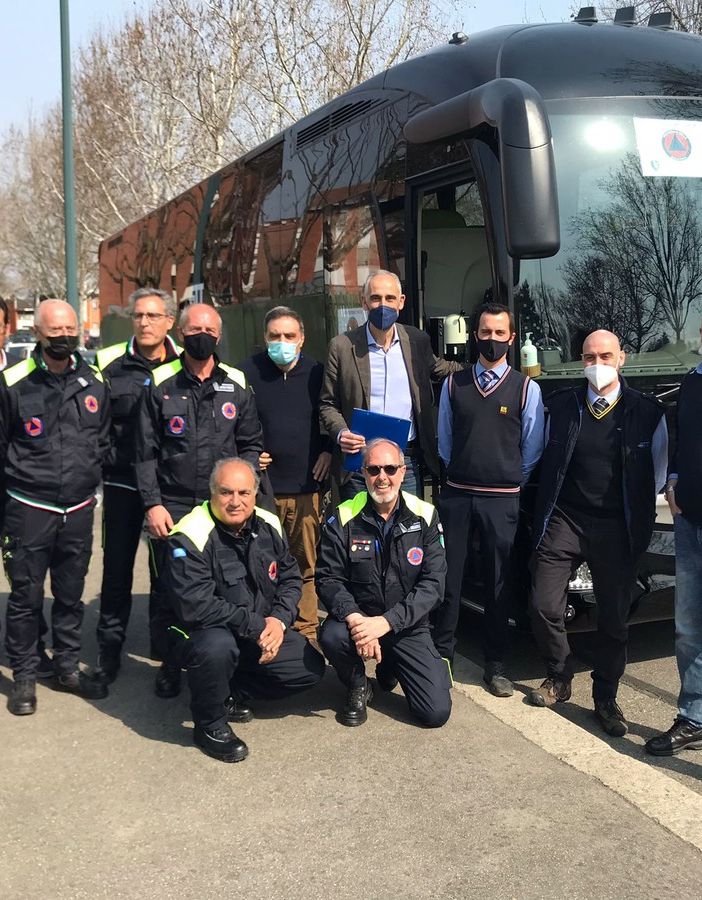 protezione civile torino per l'ucraina
