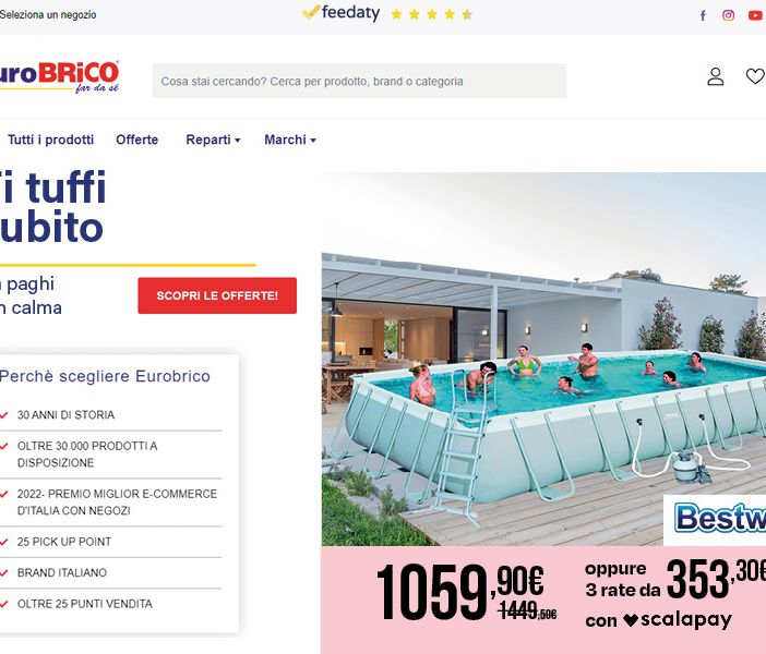 EuroBrico.com, l’azienda italiana con prodotti per bricolage, giardinaggio e soluzioni d’arredo a prezzi vantaggiosi