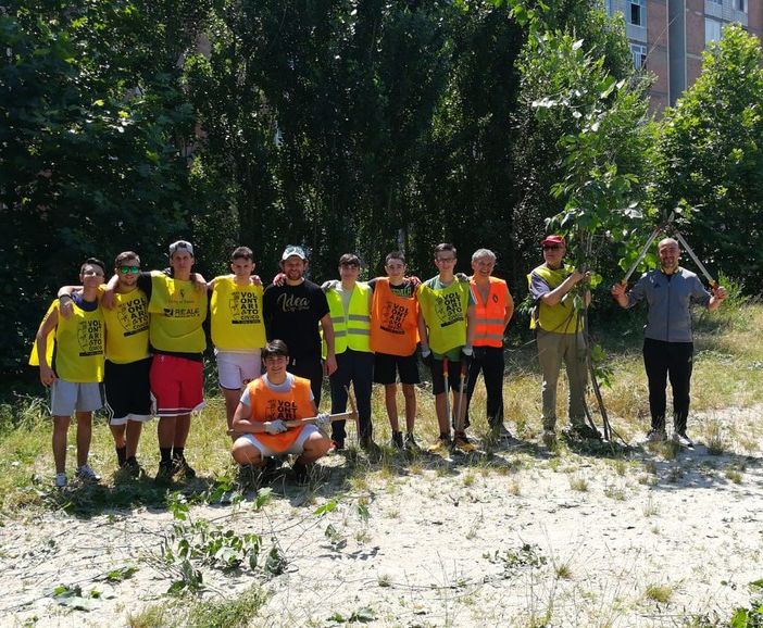 I giovani calciatori di Mirafiori Sud ridanno vita al campo delle Porte Gialle
