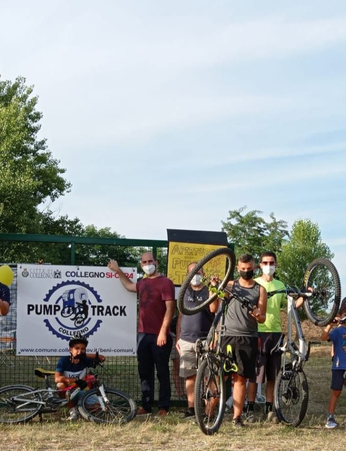 A Collegno riapre la pista di Pump Track: appuntamento in via Sassi