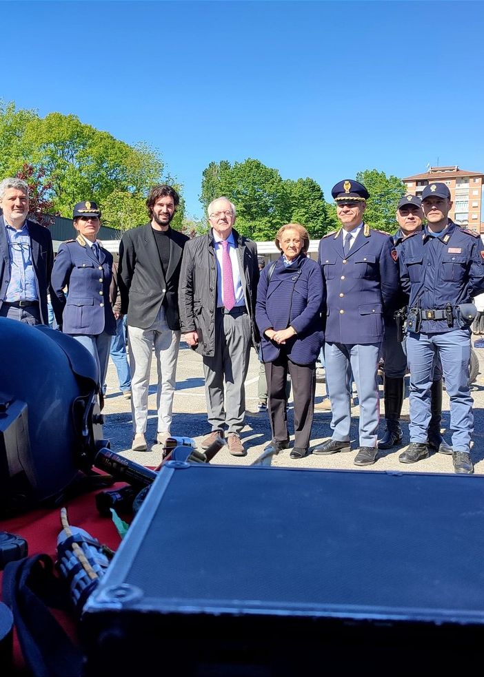 Il villaggio della polizia ospitato al Punto 13 di via Farinelli