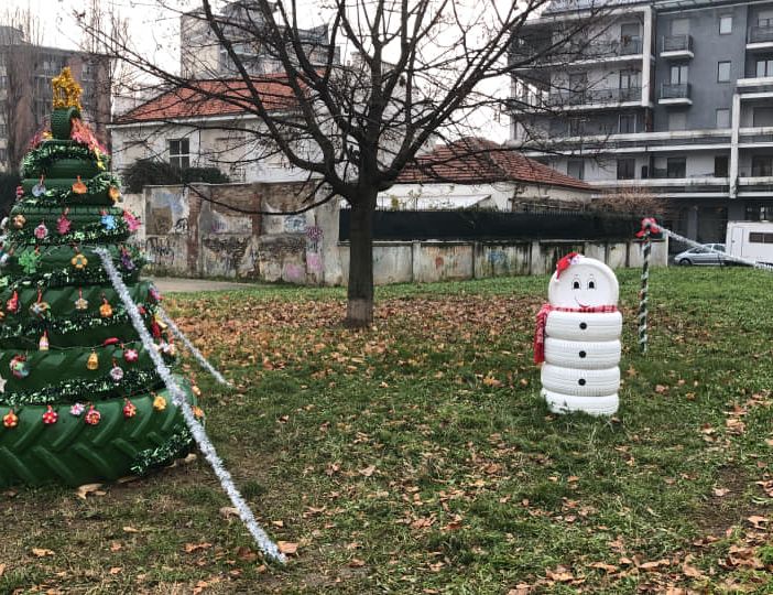 Chi ha rubato il naso al pupazzo di neve di Borgata Parella? (FOTO)