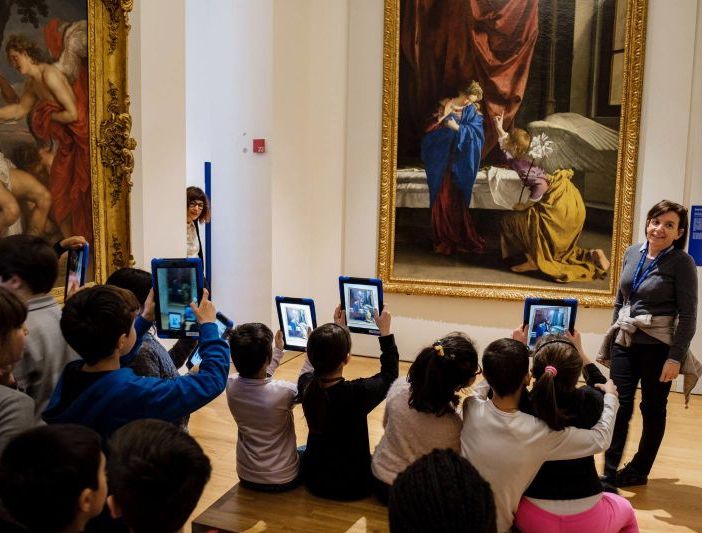 I bambini della scuola &quot;Sandro Pertini&quot; diventano autori digitali per la Galleria Sabauda