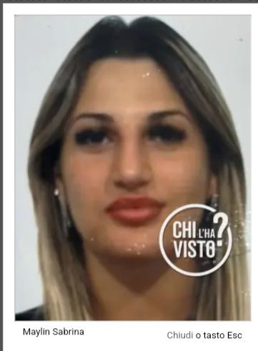 Ritrovata Sabrina Maylin: la giovane sta bene