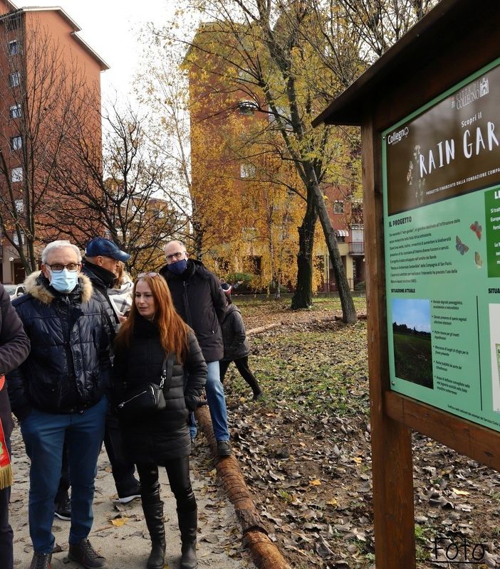 inaugurazione rain garden