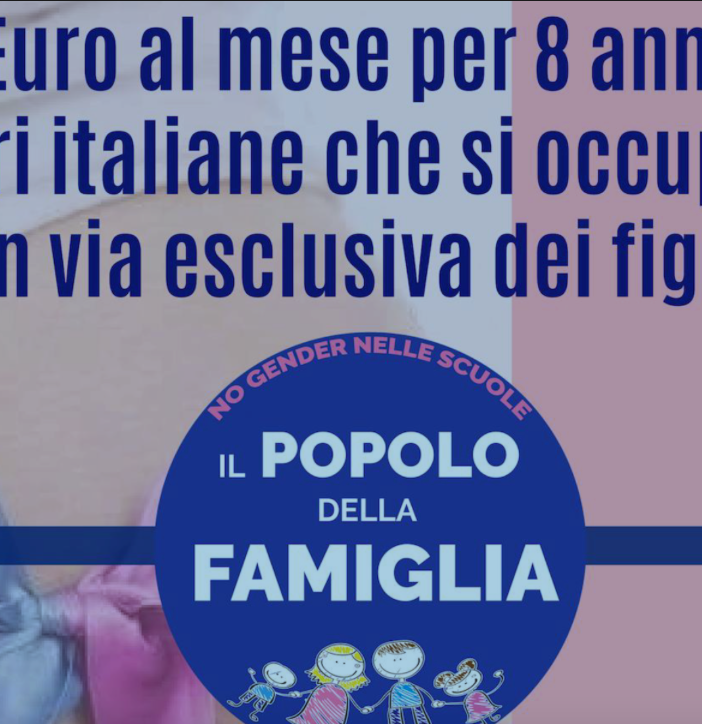 Mobilitazione straordinaria del Popolo della Famiglia Piemonte per il reddito di maternità