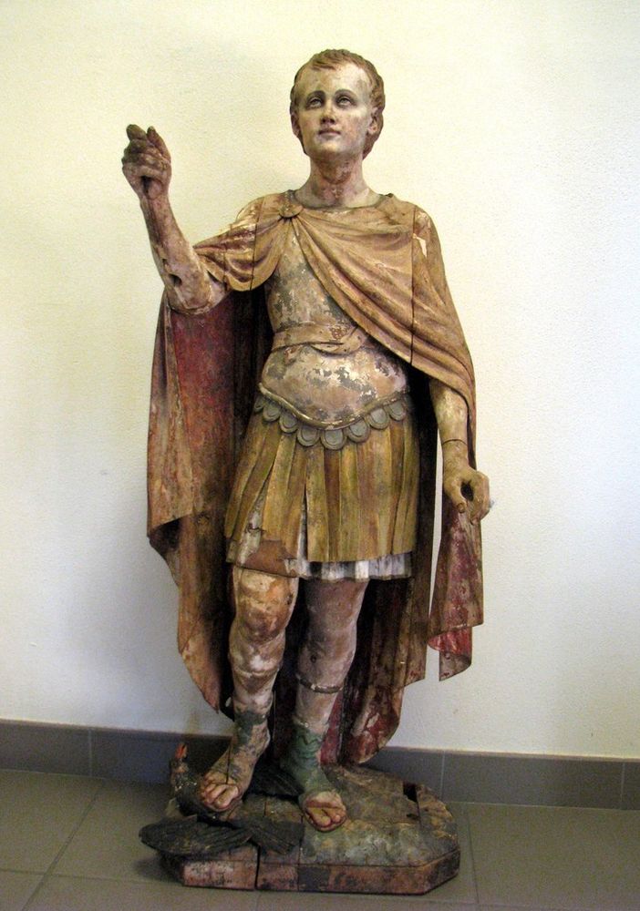 Il Comando Carabinieri Tutela Patrimonio Culturale recupera antica scultura lignea raffigurante Sant’Espedito