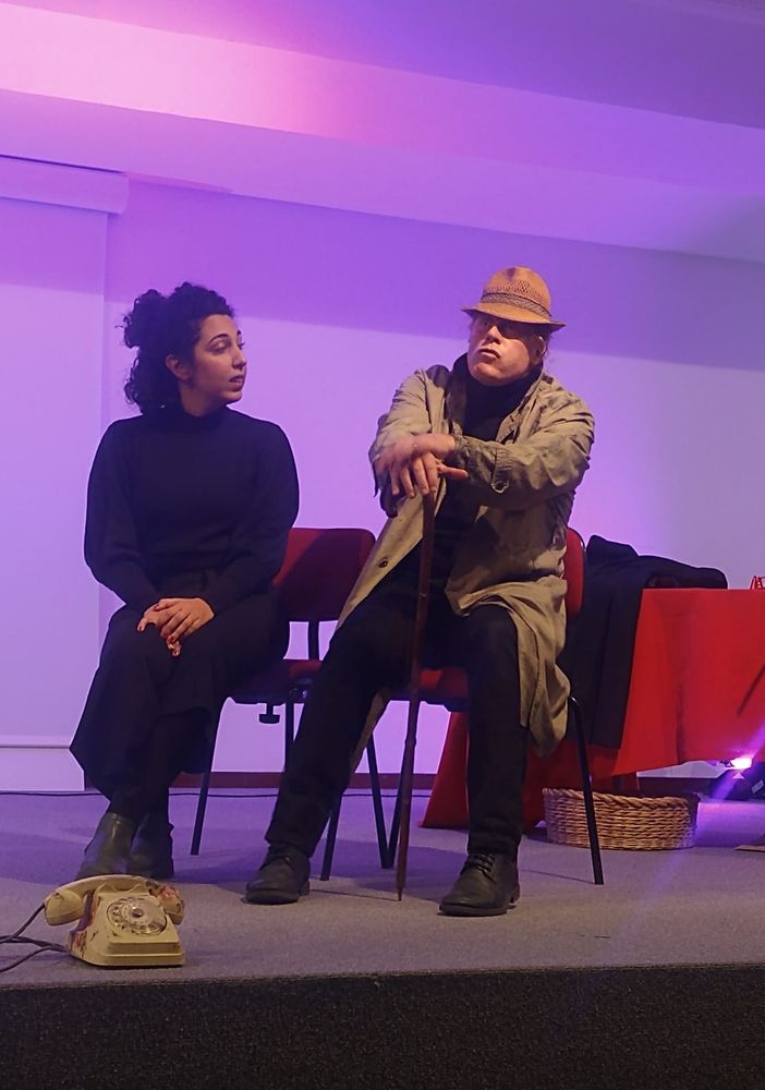 attori in scena