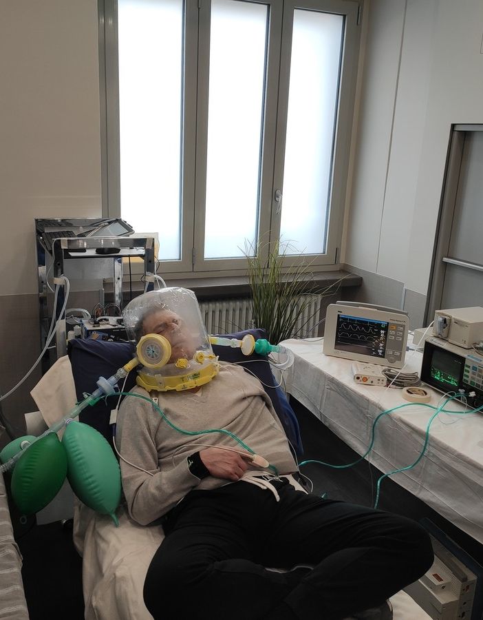 Nuovo respiratore per ventilare i polmoni