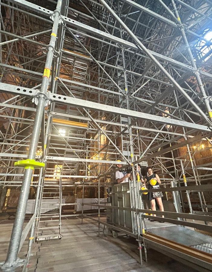 Basilica Mauriziana verso la riapertura: il 22 settembre visita guidata a 40 metri d’altezza