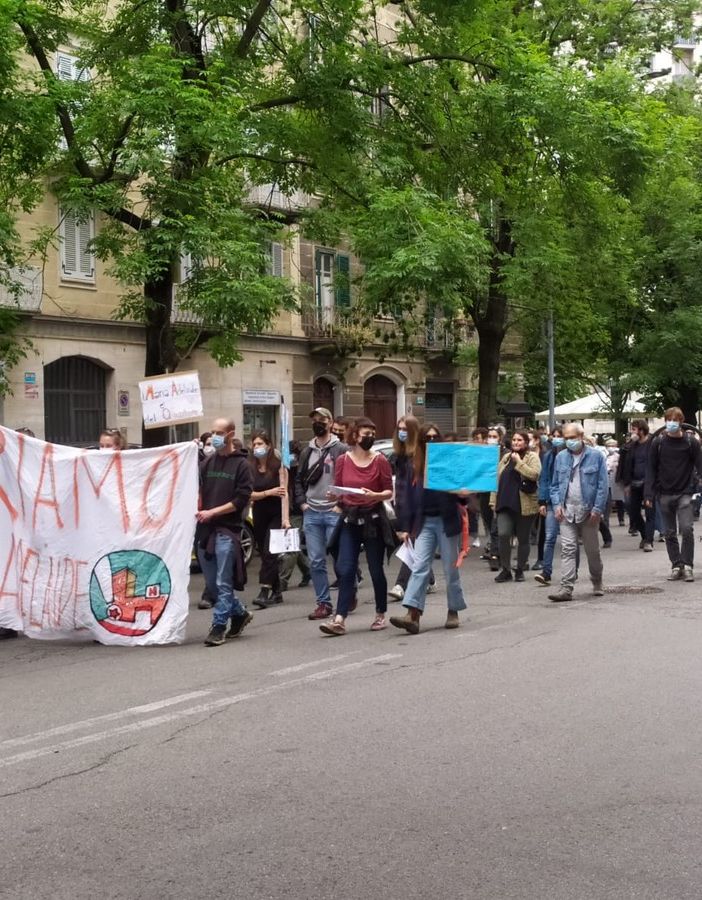 manifestazione per chiedere la riapertura del Maria Adelaide - foto di repertorio