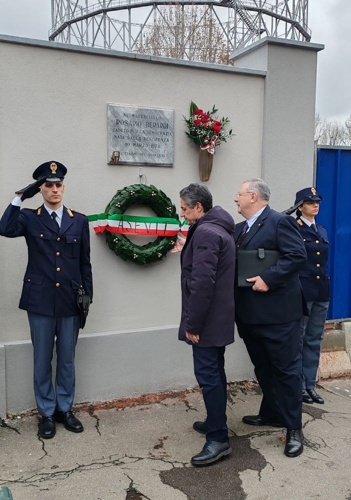 A 47 anni dalla morte, ricordato il maresciallo di Polizia Rosario Berardi