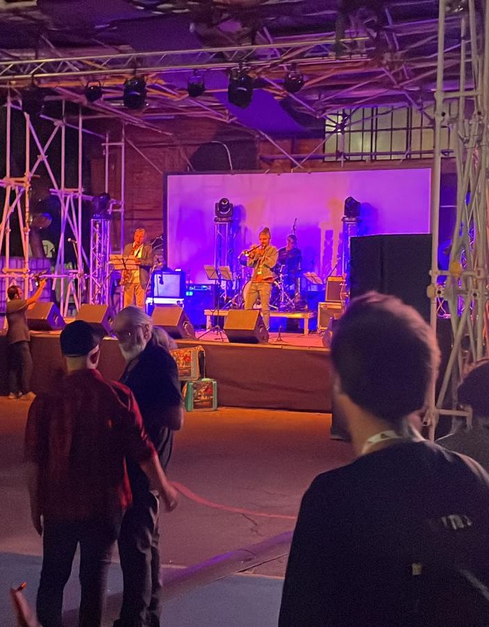 Palco illuminato