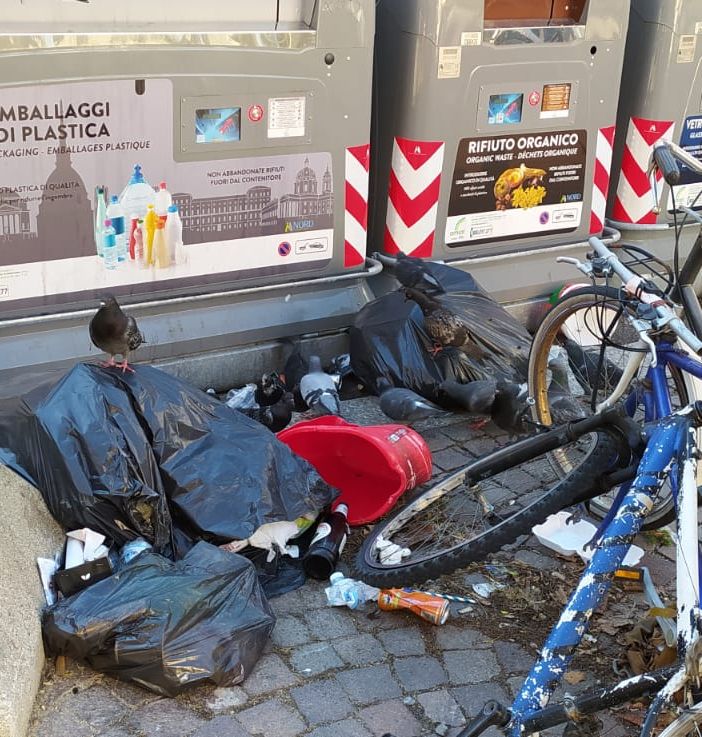 Ecoisole, il piano di Amiat contro gli abbandoni selvaggi: cassonetti più grandi e passaggi domenicali