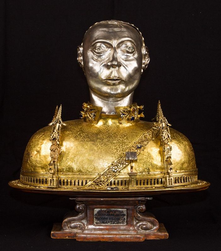 Busto reliquiario di san Bernardo di Aosta