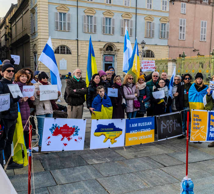 manifestazione di strada