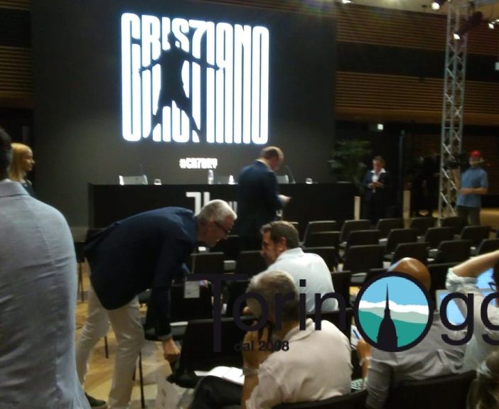CR7, cresce l’attesa. Sala stampa “Agnelli” dello Stadium già stracolma (FOTO)