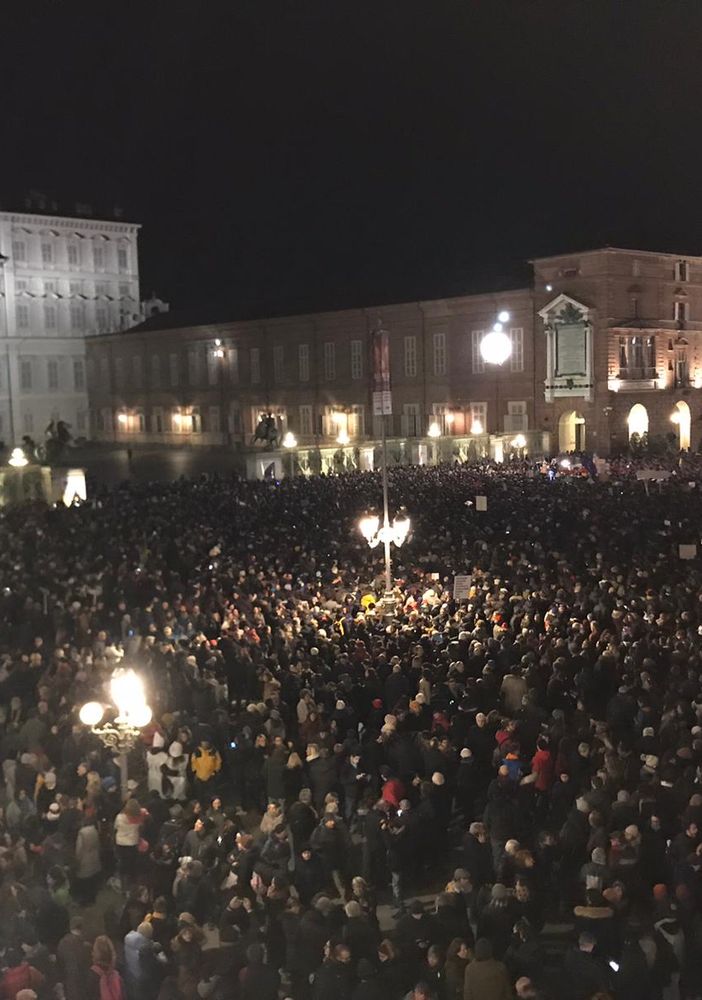 La senatrice Segre smentisce le Sardine di Torino: &quot;Non ho inviato alcun messaggio alla manifestazione&quot;